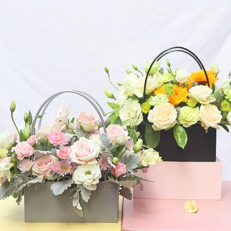 Florist Supply Buckets - Pudełko na kwiaty z papieru, wiadro,