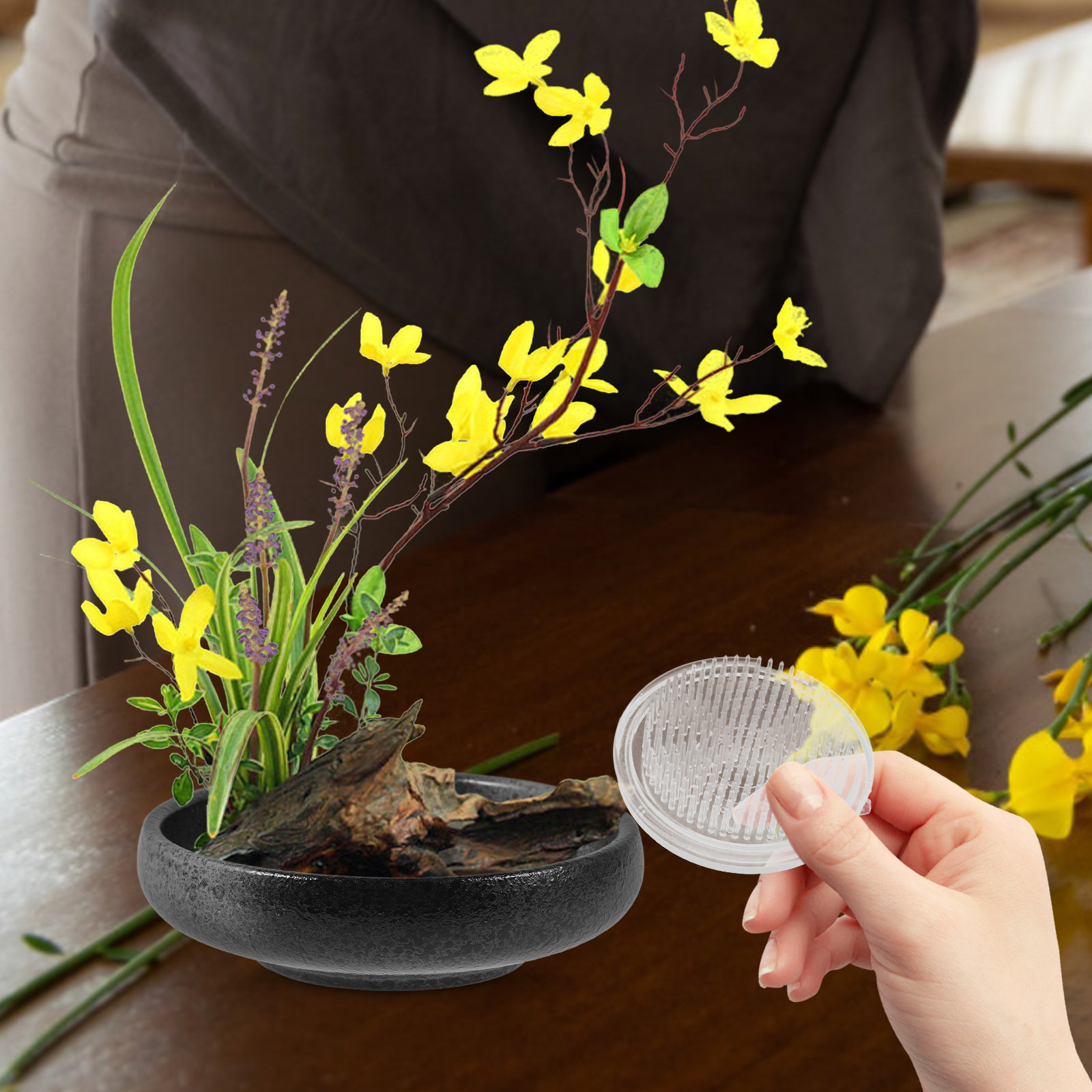 Wysokiej jakości uchwyt na kwi – Flower Frog Pin recenzja i cena