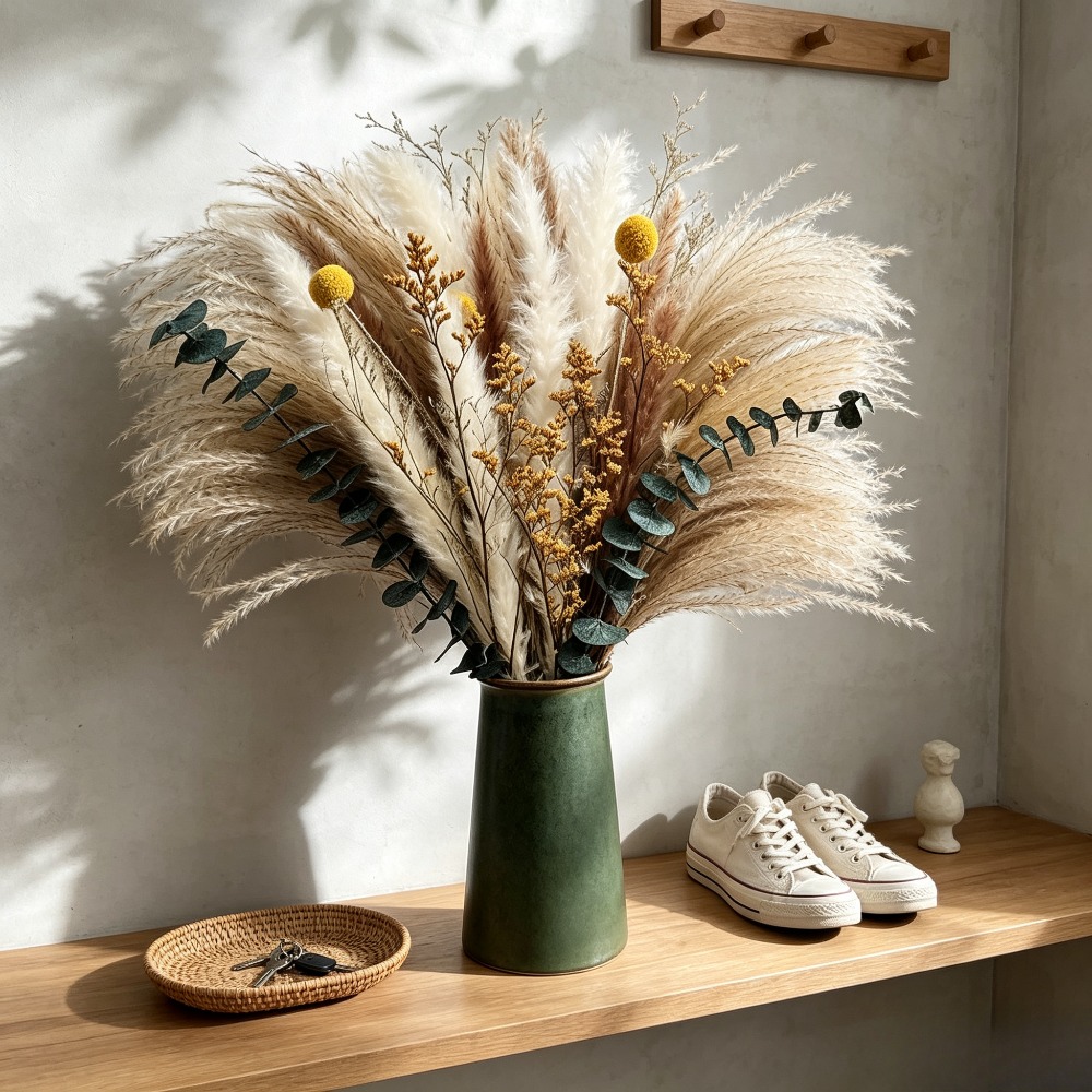 Suszone kwiaty, rustykalny dek – Dried Flower Bunch recenzja i cena