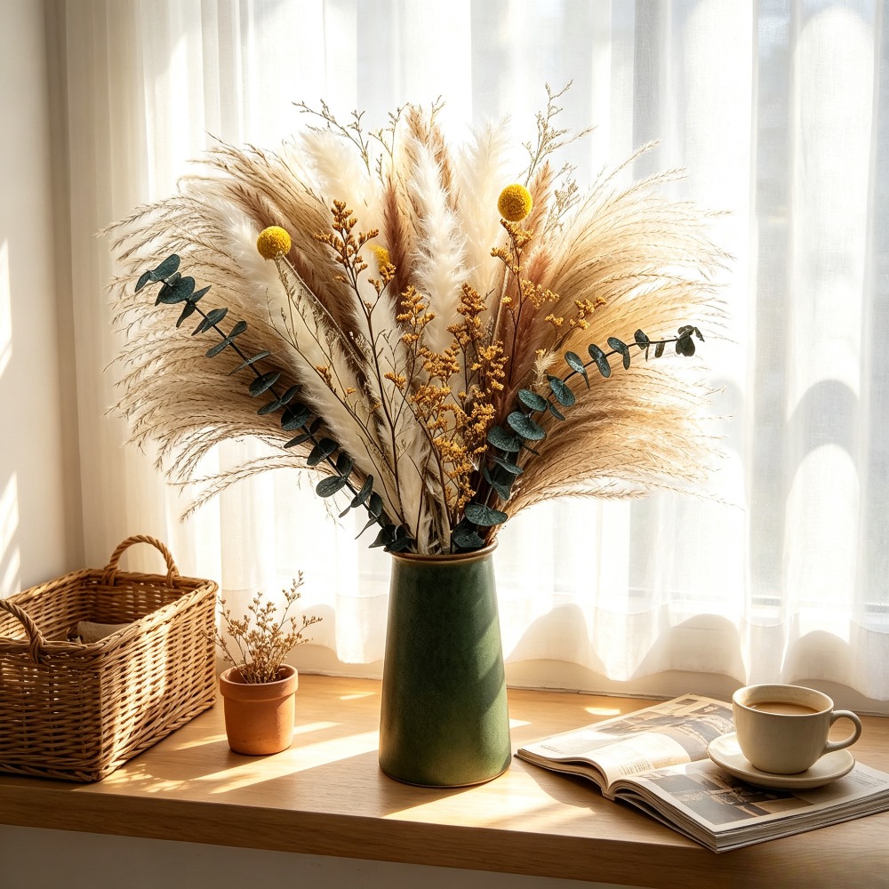 Suszone kwiaty, rustykalny dek – Dried Flower Bunch recenzja i cena