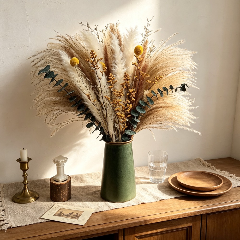 Suszone kwiaty, rustykalny dek – Dried Flower Bunch recenzja i cena