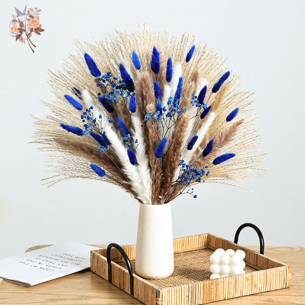 70 Gałązek Niebieskiego Puszys – Dried Flower Bunch recenzja i cena
