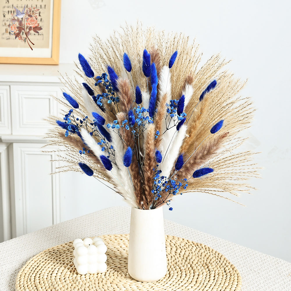 70 Gałązek Niebieskiego Puszys – Dried Flower Bunch recenzja i cena