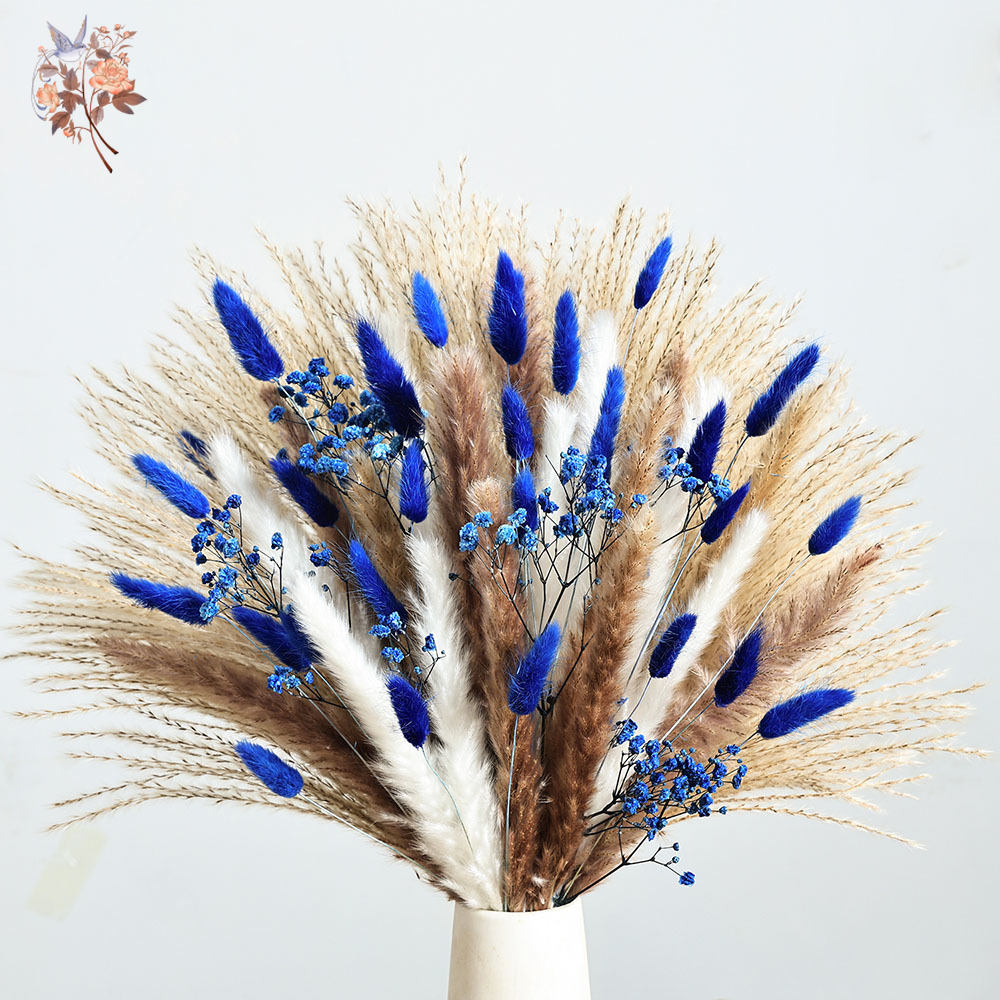 70 Gałązek Niebieskiego Puszys – Dried Flower Bunch recenzja i cena