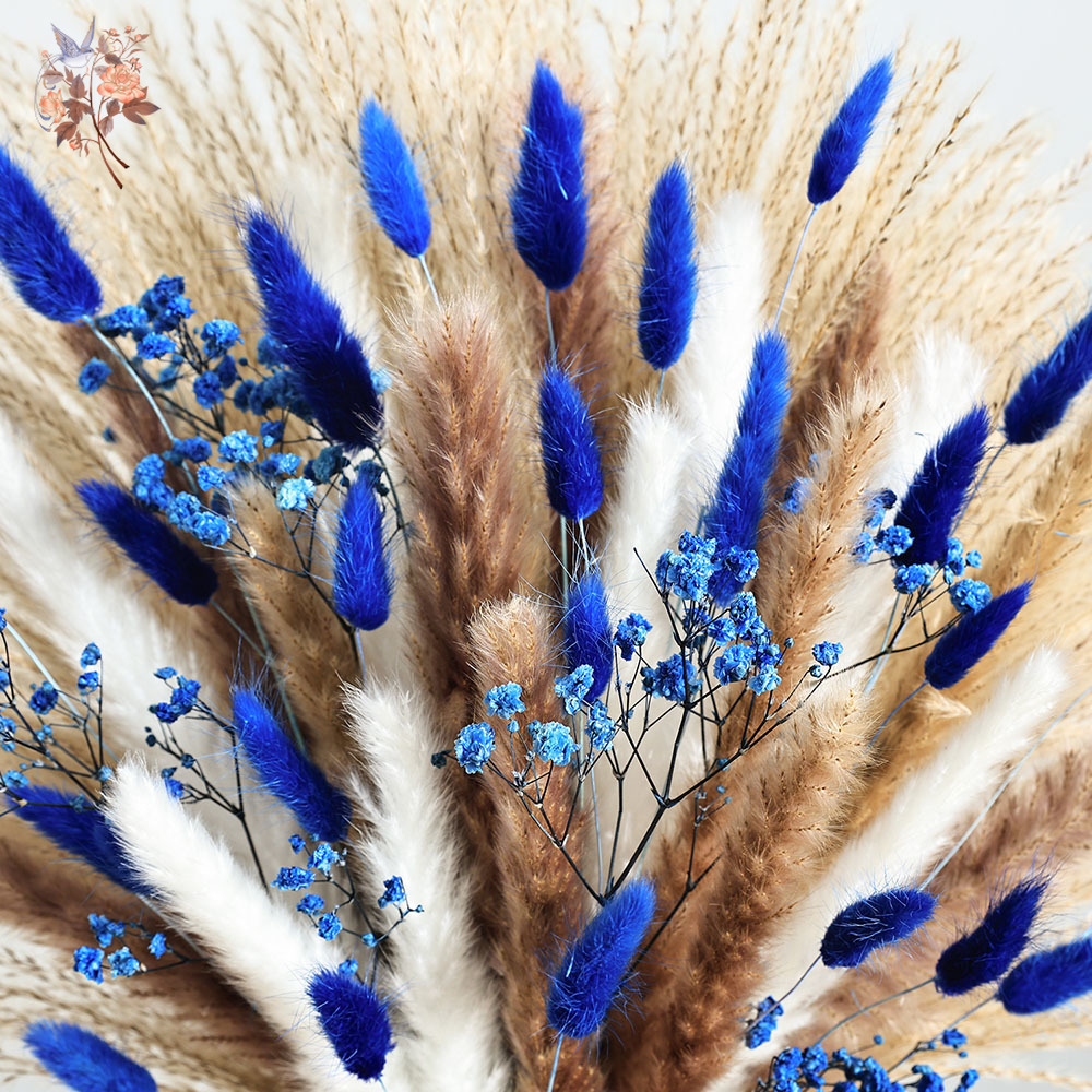 70 Gałązek Niebieskiego Puszys – Dried Flower Bunch recenzja i cena