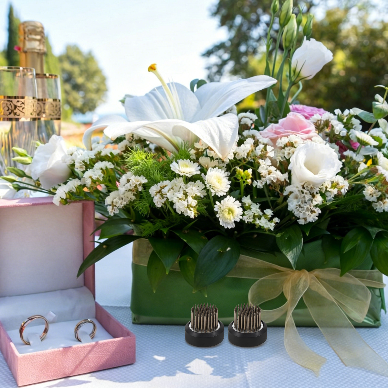 2 szt. Podstawka do kompozycji – Flower Frog Pin recenzja i cena