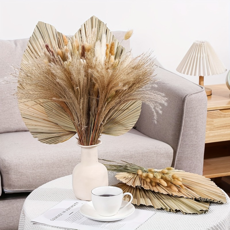 105 szt. Suszone trawy pampaso – Palm Leaf Dried recenzja i cena