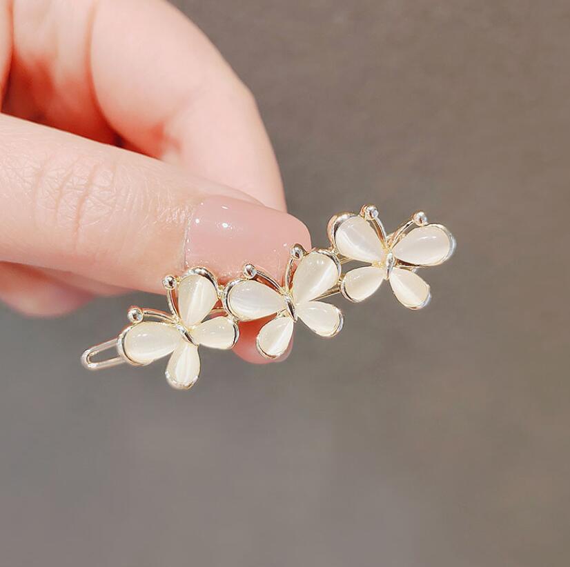 Perłowe spinki do włosów żaba  – Flower Frog Pin recenzja i cena